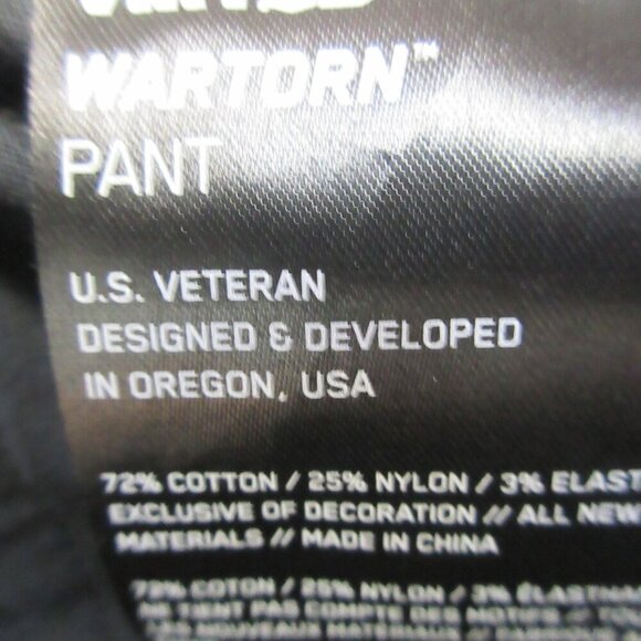 Viktos Wartorn Pants Men's 34X30 Black Cotton Blend Tactical Outdoor Hunting 514 - Picture 6 of 16